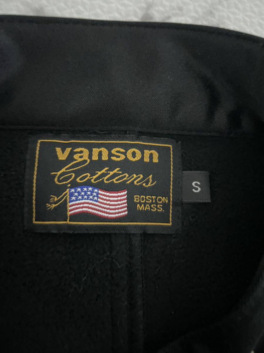 ★VANSON バンソン　ジャケット シープレザー レザー感　鳳凰　アメカジ　メンズ　Sサイズ_画像4