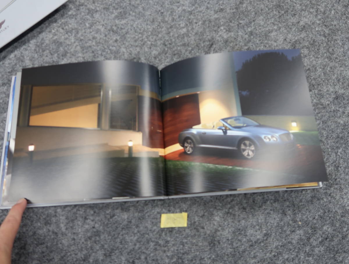  Bentley Continental GTC catalog 2008 year 50 page spec sifike-shon color trim guide C187 postage 370 jpy 