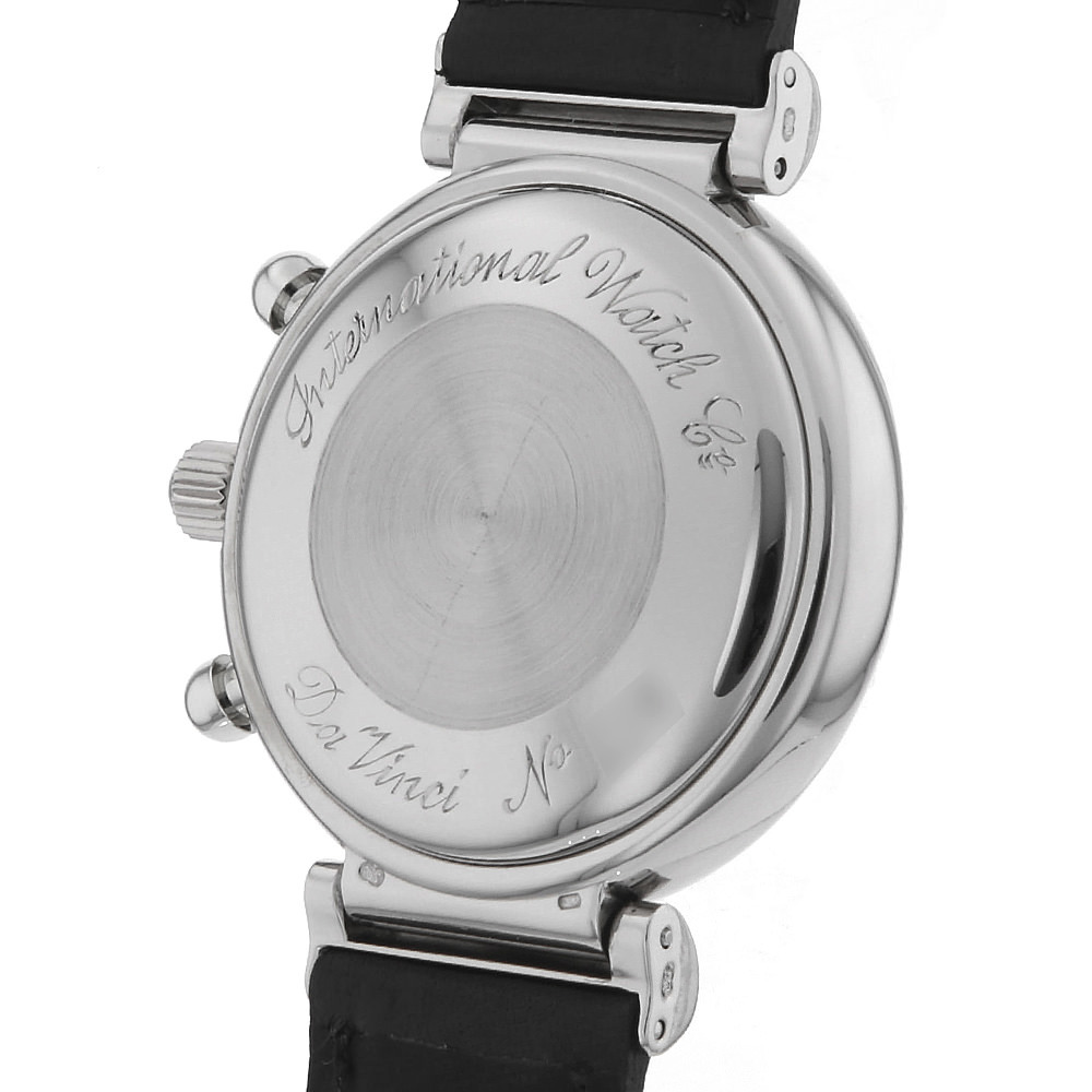 IWC da vinchi Perpetual календарь хронограф IW3750 б/у мужские наручные часы 