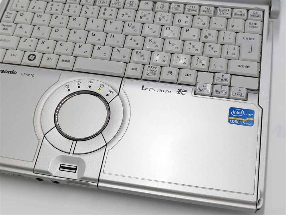 安さで勝負 中古ノートパソコン Windows10 Office Panasonic Let's note CF-N10AWFDS 第2世代Core i5 8GB 無線Wi-Fi SDカード 保証付き_画像3