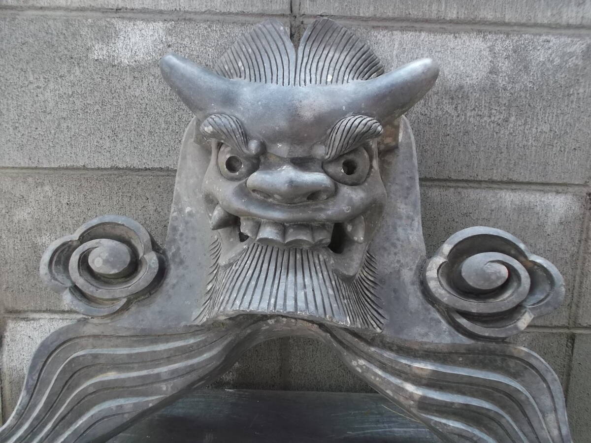瓦屋根 鬼瓦 古民家 ガーデニング 魔除け アンティーク 古民家 瓦屋根 鬼瓦 古民家 ガーデニング 魔除け アンティーク 古民家