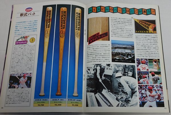 【カタログ】ルイスビル・スラッガー野球用品　1978年　A4サイズ　昭和レトロ /SK1ｆ5_画像5