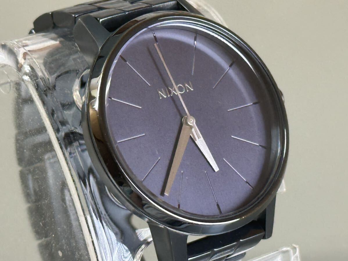 1円〜◆NIXON ニクソン THE KENSINGTON ケンジントン クォーツ メンズ レディース腕時計 稼働品 の画像2