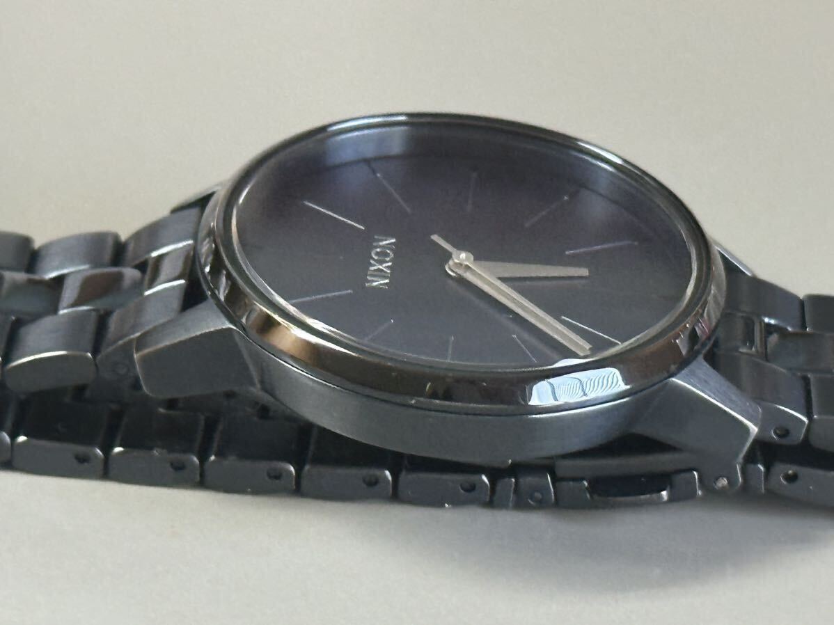 1円〜◆NIXON ニクソン THE KENSINGTON ケンジントン クォーツ メンズ レディース腕時計 稼働品 の画像6