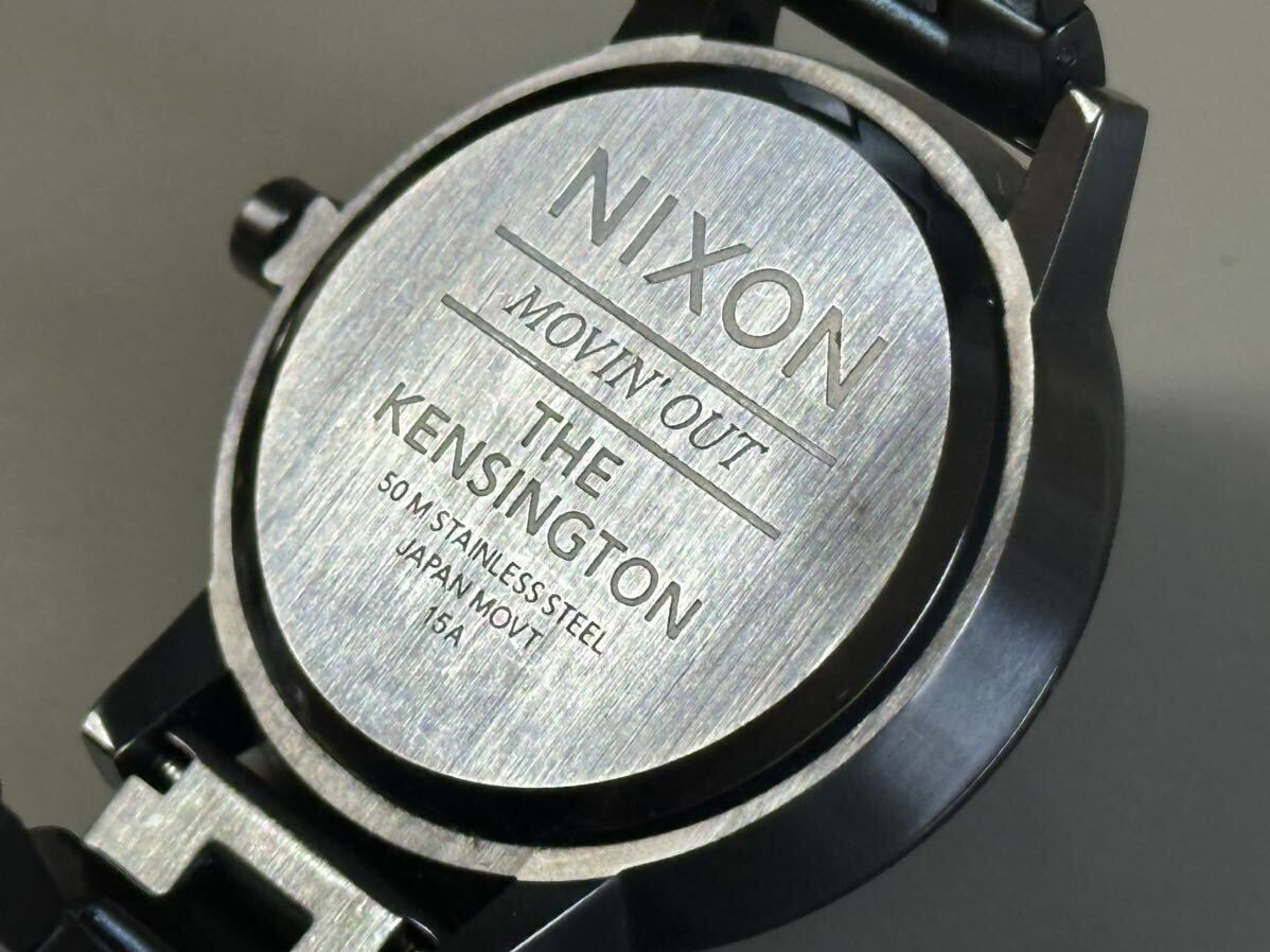 1円〜◆NIXON ニクソン THE KENSINGTON ケンジントン クォーツ メンズ レディース腕時計 稼働品 の画像8