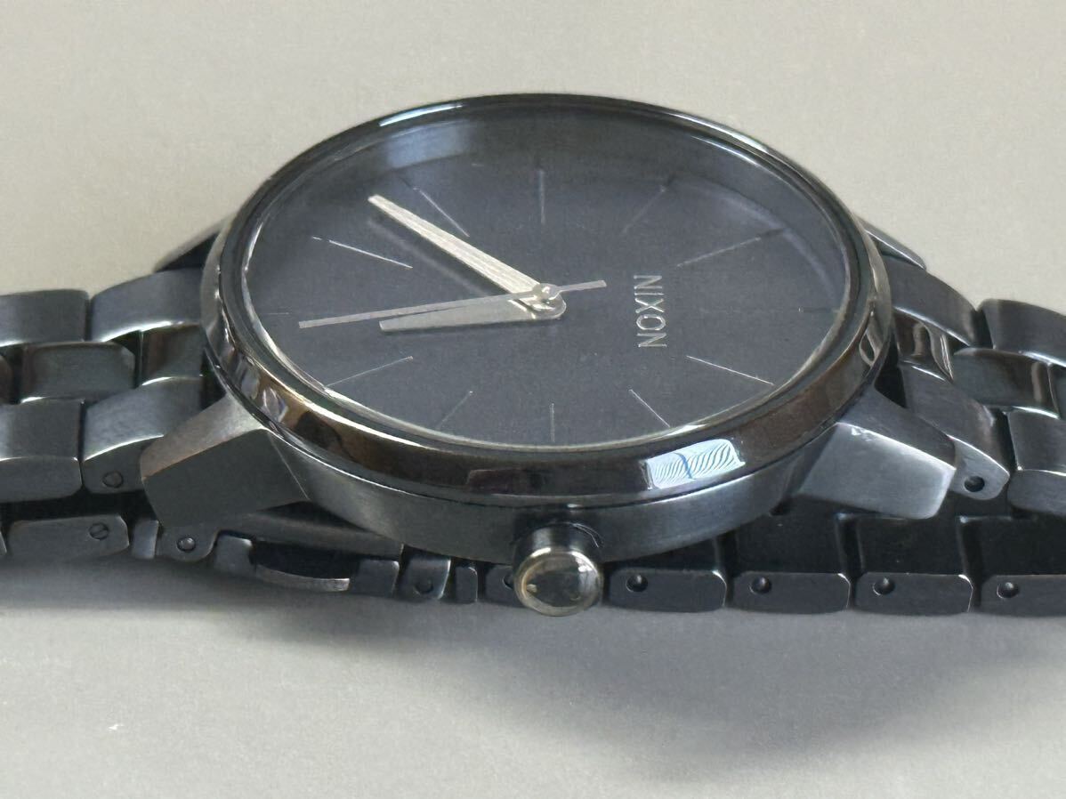1円〜◆NIXON ニクソン THE KENSINGTON ケンジントン クォーツ メンズ レディース腕時計 稼働品 の画像5