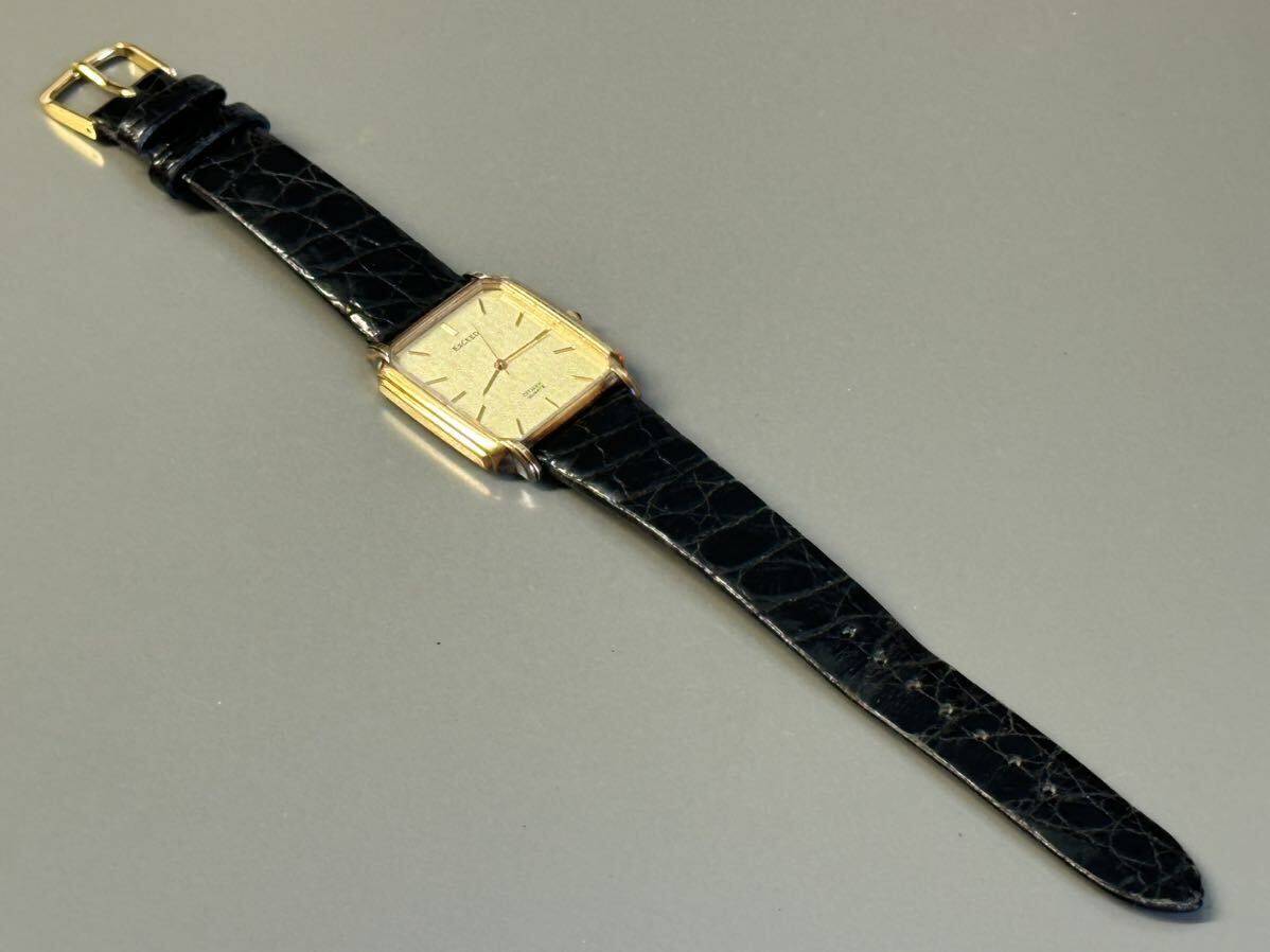 1円〜◆CITIZEN シチズン EXCEED エクシード 5637-F60382 ゴールドカラー SV YP30 クォーツ メンズ腕時計 稼働品 の画像5