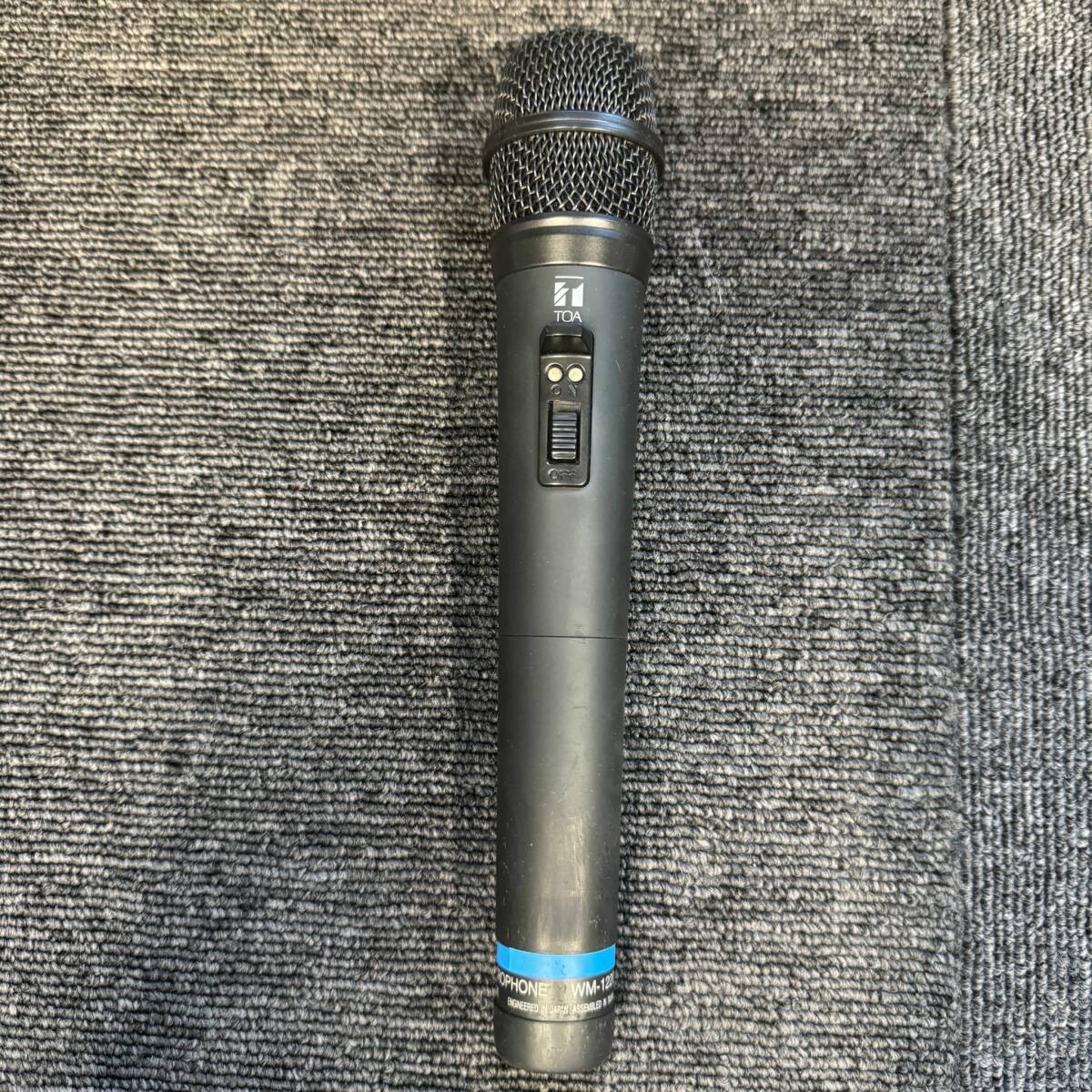 [ present condition delivery ]TOA wireless microphone ro ho n hand type WM-1220[ identification blue ]