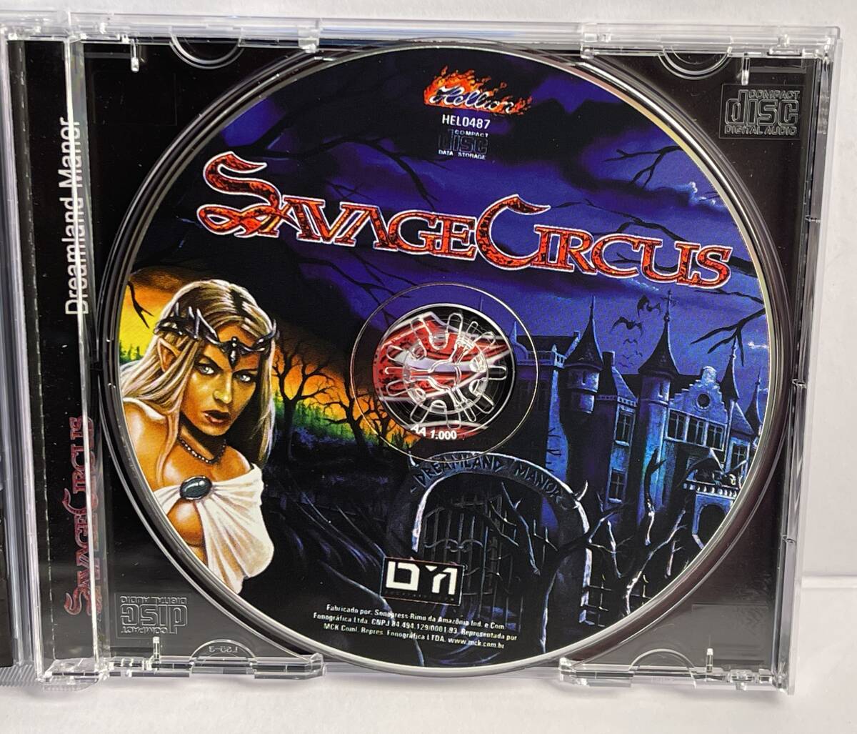 【中古CD】サヴェージ・サーカス　Savage Circus ◆ Dreamland Manor◆ブラジル盤　（台湾帯付き）_画像3