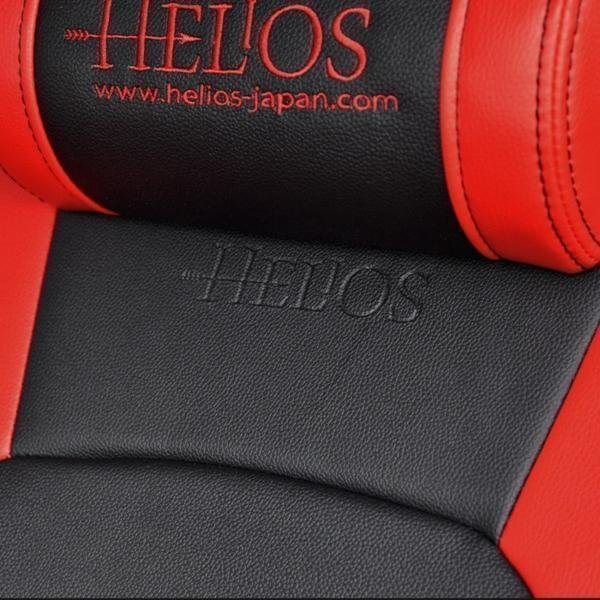 *01381 HELIOS износ мужской 200 серия Hiace 1 type 2 type 3 type 4 type S-GL PVC кожаный чехол для сиденья RD×BK красный x черный высокое качество публикация в журнале 