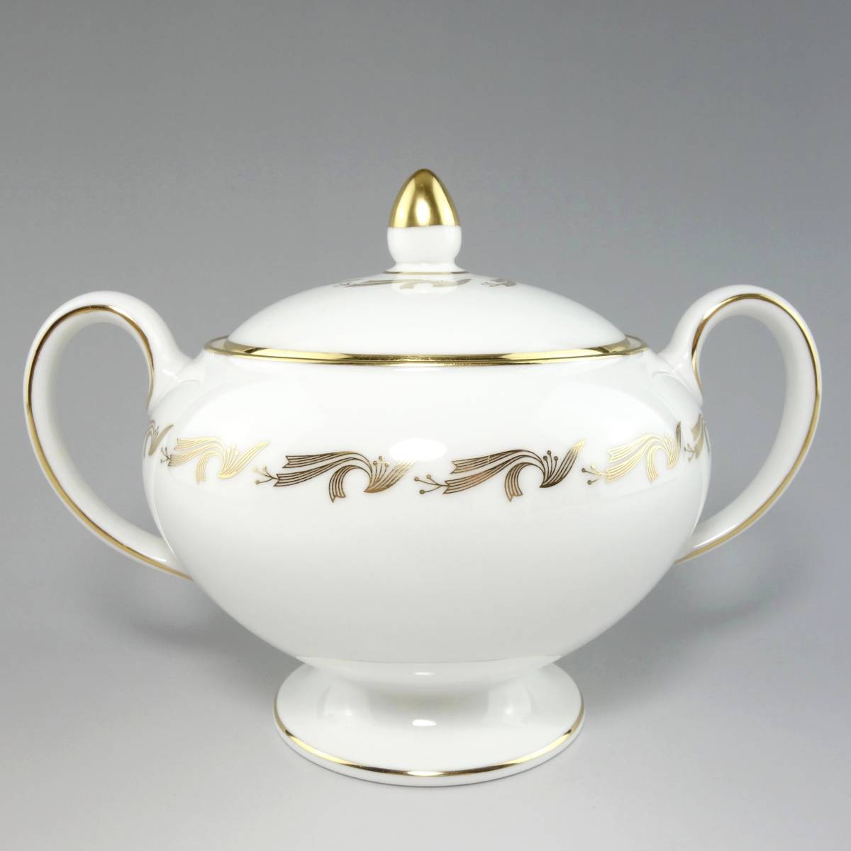 ウェッジウッド(Wedgwood) ゴールデン フリース シュガーポット　H889 【Aランク】_画像1