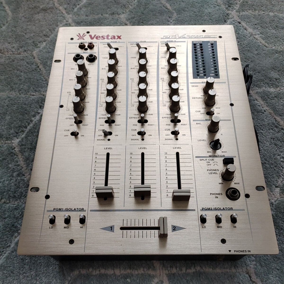 VESTAX pcV275 DJ mixer Vestax DJ equipment mixer 