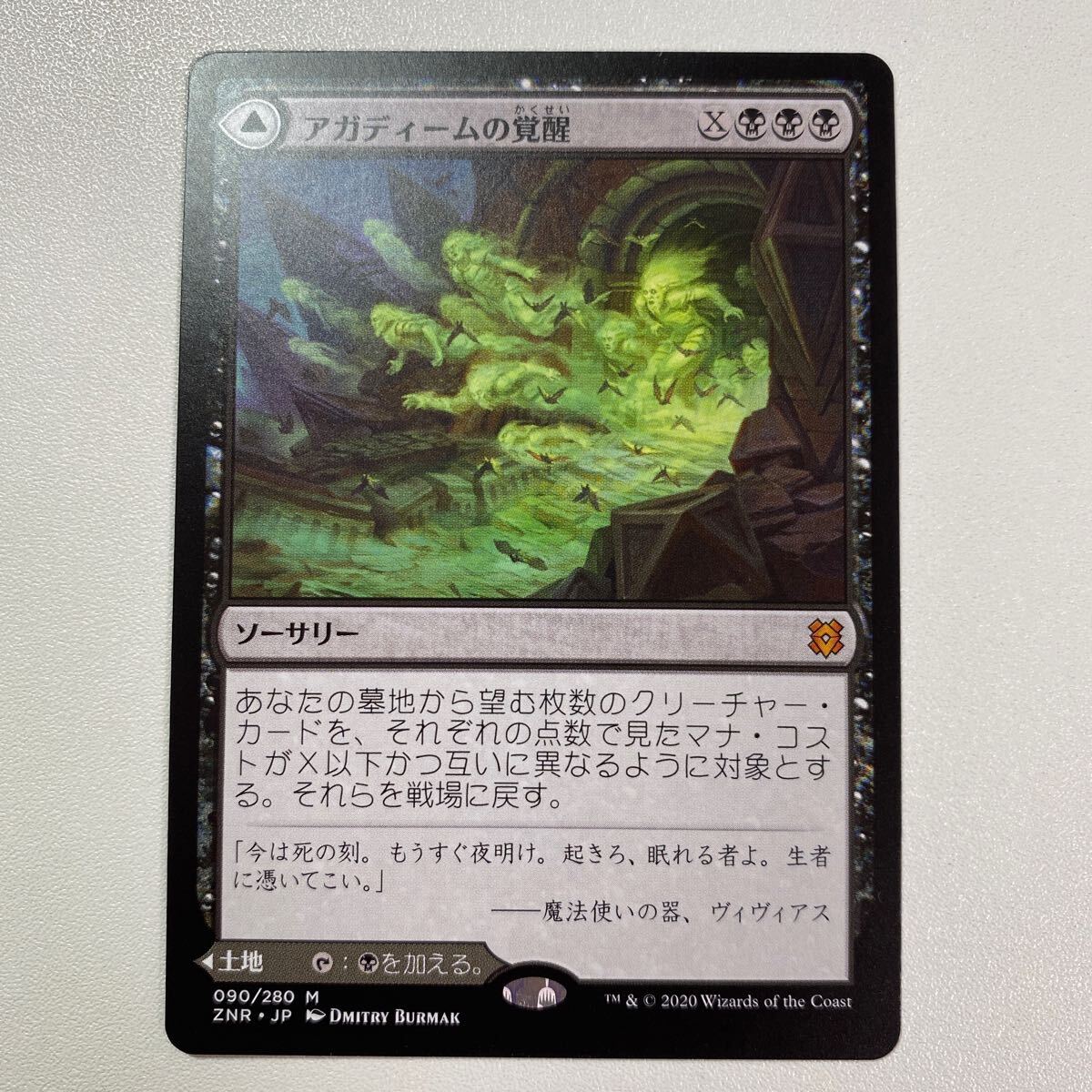 アガディームの覚醒　日本語　MTG ゼンディカーの夜明け_画像1