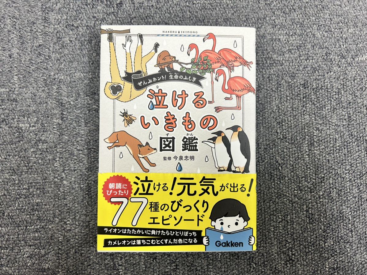 泣けるいきもの図鑑／今泉忠明 監修／学研_画像1