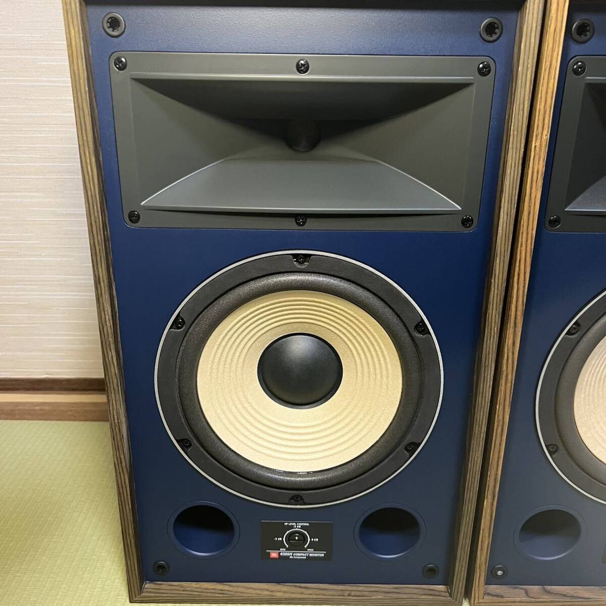 【1円】スタート JBL 4305H WX ペア オーディオ機器 スピーカー 2Way Loudspeakerの画像5