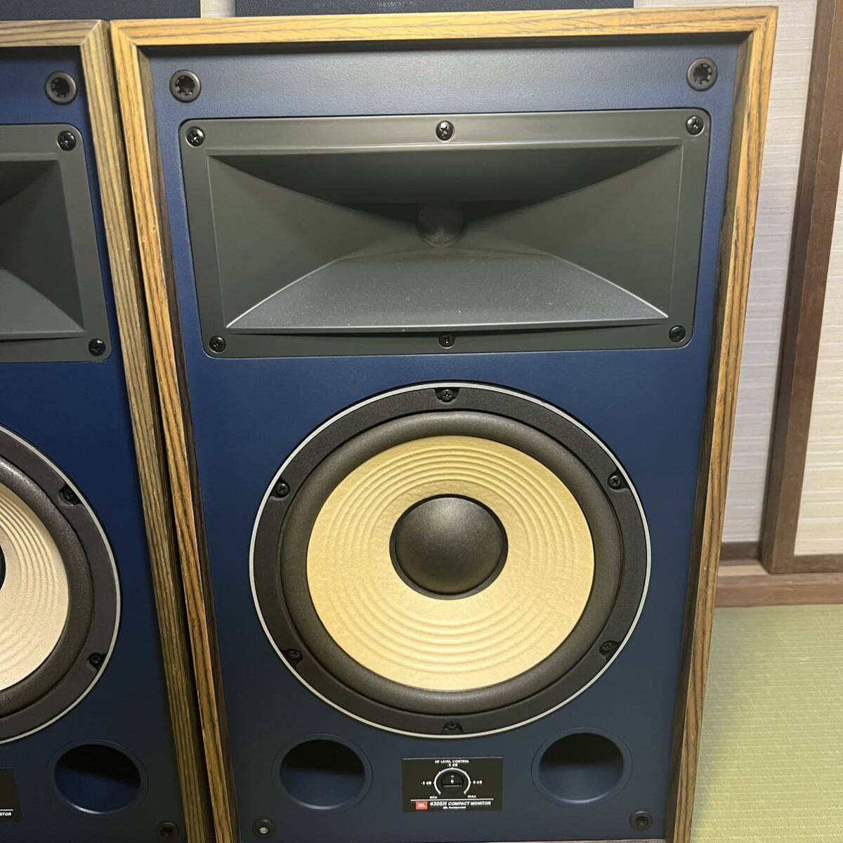 【1円】スタート JBL 4305H WX ペア オーディオ機器 スピーカー 2Way Loudspeakerの画像6