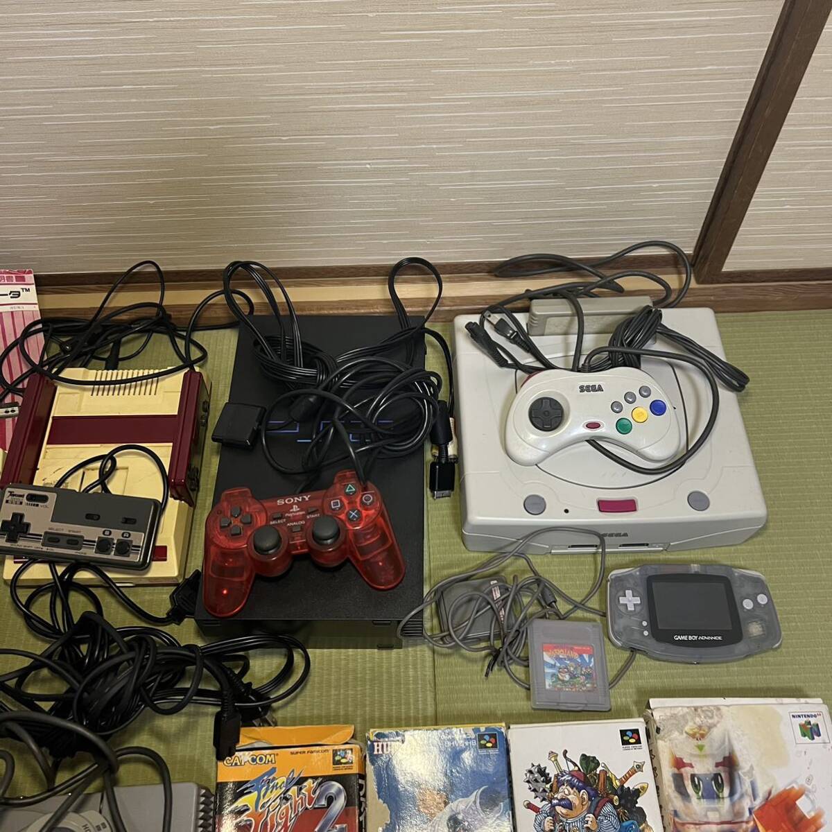 [1 иен ] старт игра машина корпус + soft суммировать Famicom Super Famicom 64 PlayStation Sega Saturn Game Gear advance 