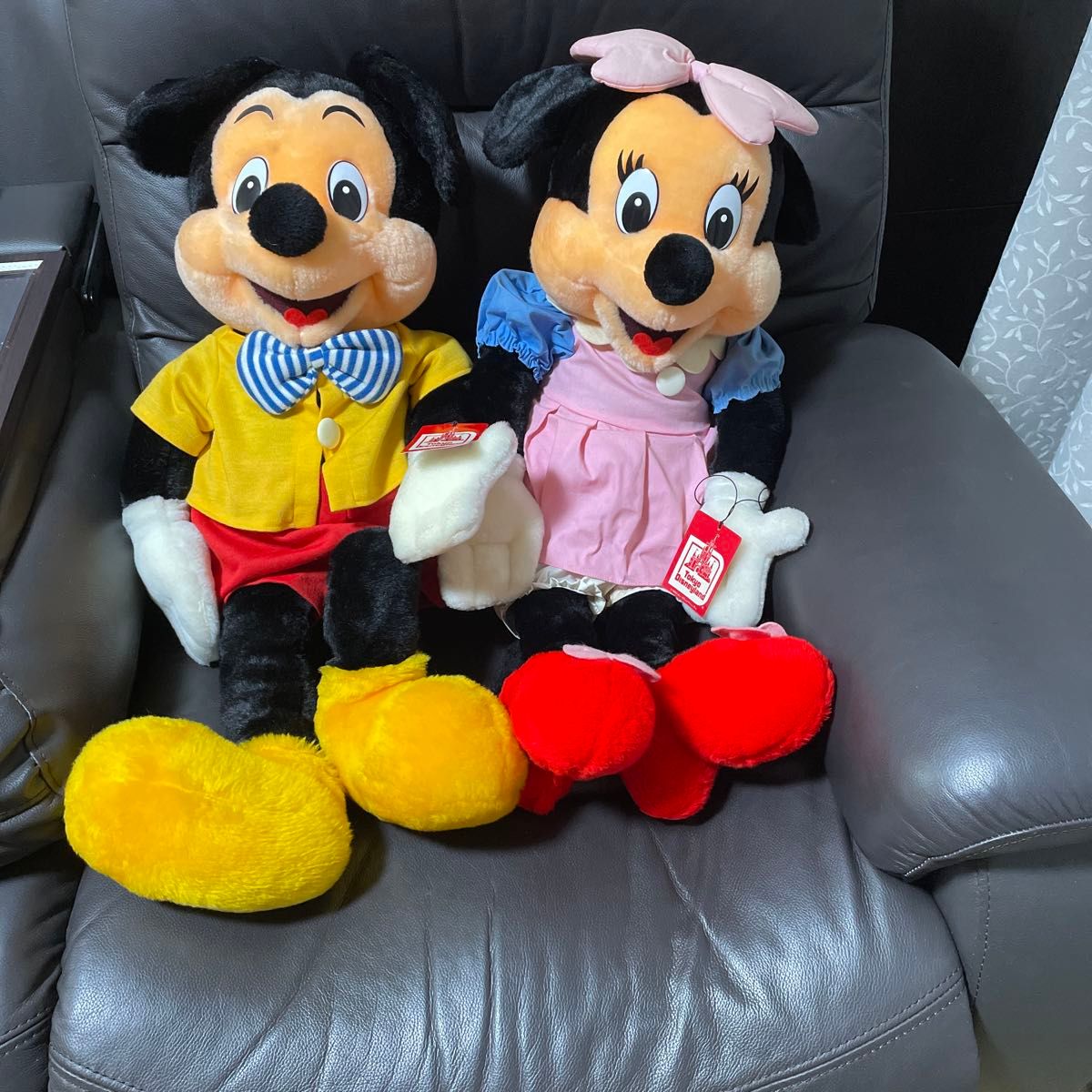東京ディズニーランド 開園当初 ミッキー&ミニー ぬいぐるみ 東京ディズニーランド 開園当初 ミッキー&ミニー ぬいぐるみ