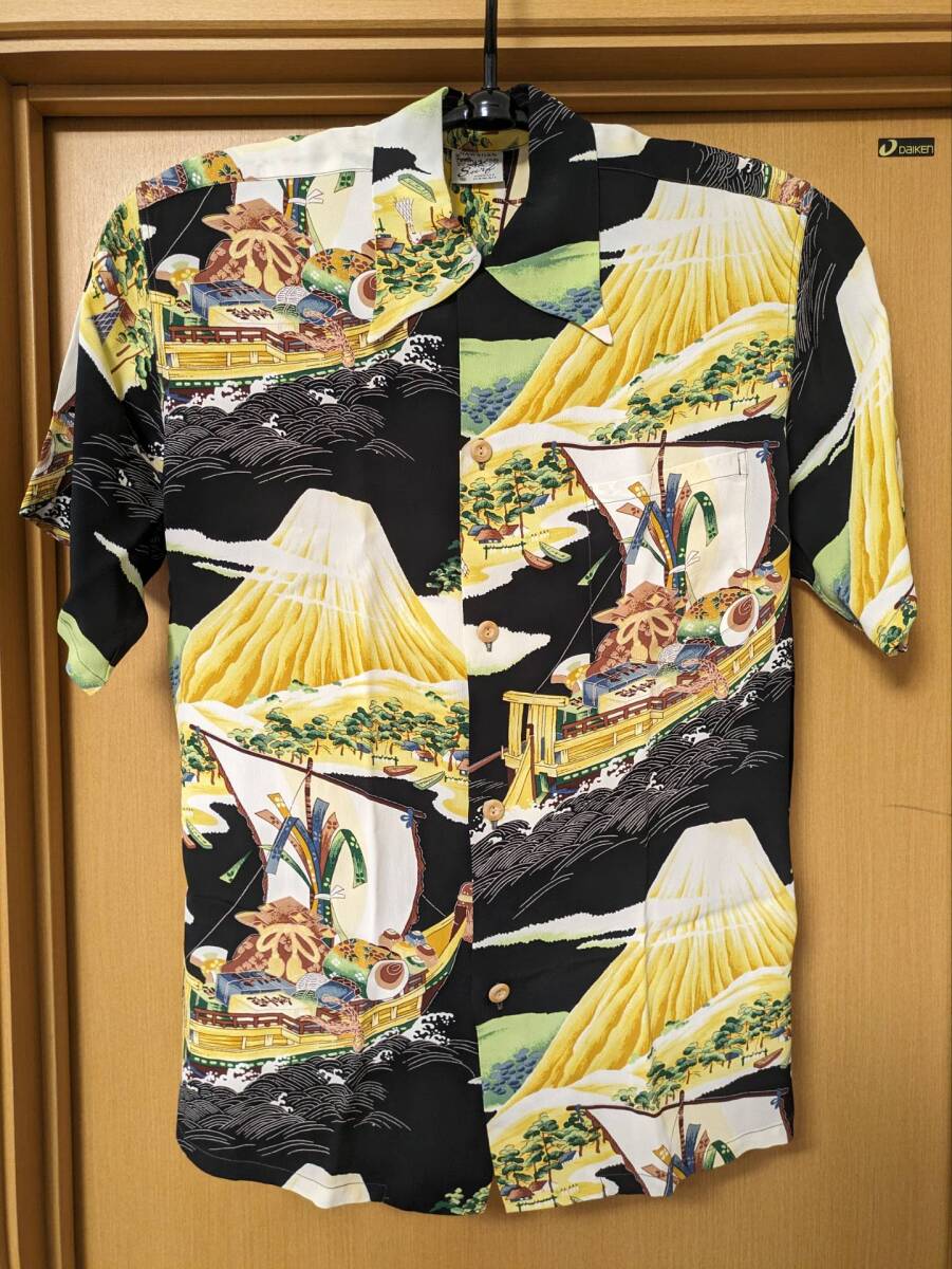 未使用品 SUN SURF SPECIAL EDITION SACRED TREASURE SHIP size M 品番 SS34175 サンサーフの画像1