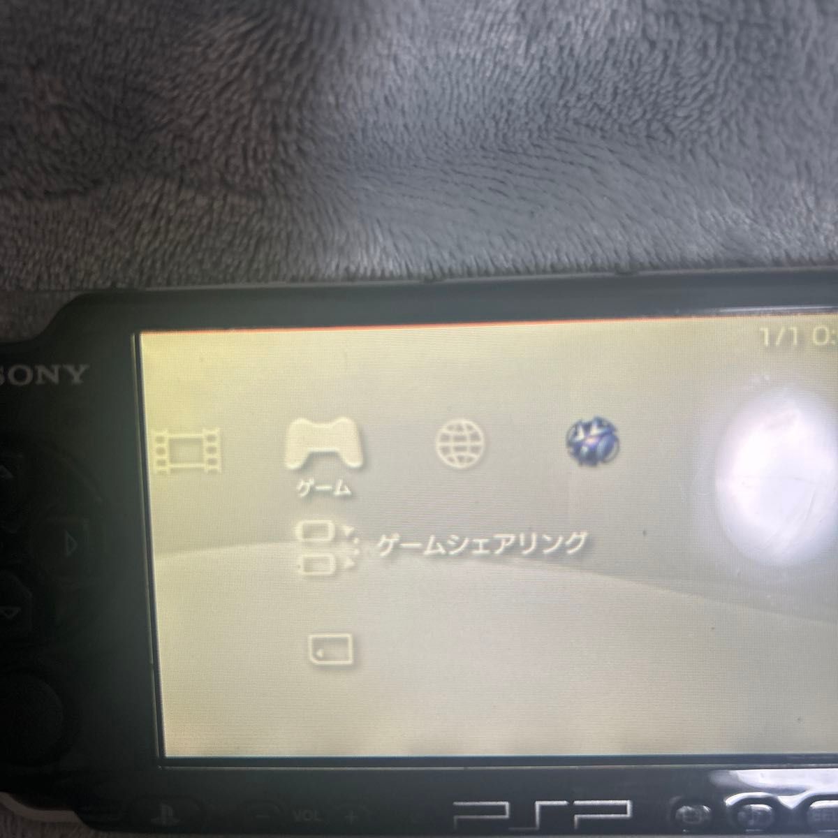 PSP3000 ブラック　充電器付き