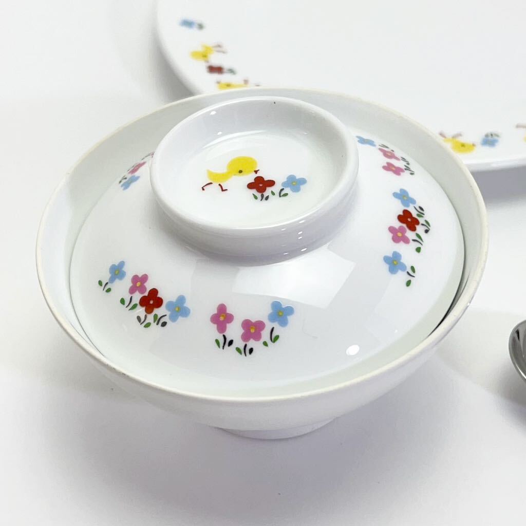 ★ノリタケ チャイナ　ファミリア　ランチセット　ベビー　子供用食器　陶器Fセット　Noritake Familiar LUNCH SET ULTRA-HARD PORCELAIN★_画像2