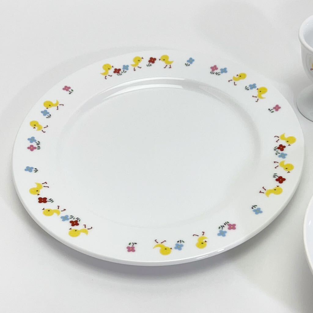 ★ノリタケ チャイナ　ファミリア　ランチセット　ベビー　子供用食器　陶器Fセット　Noritake Familiar LUNCH SET ULTRA-HARD PORCELAIN★_画像3