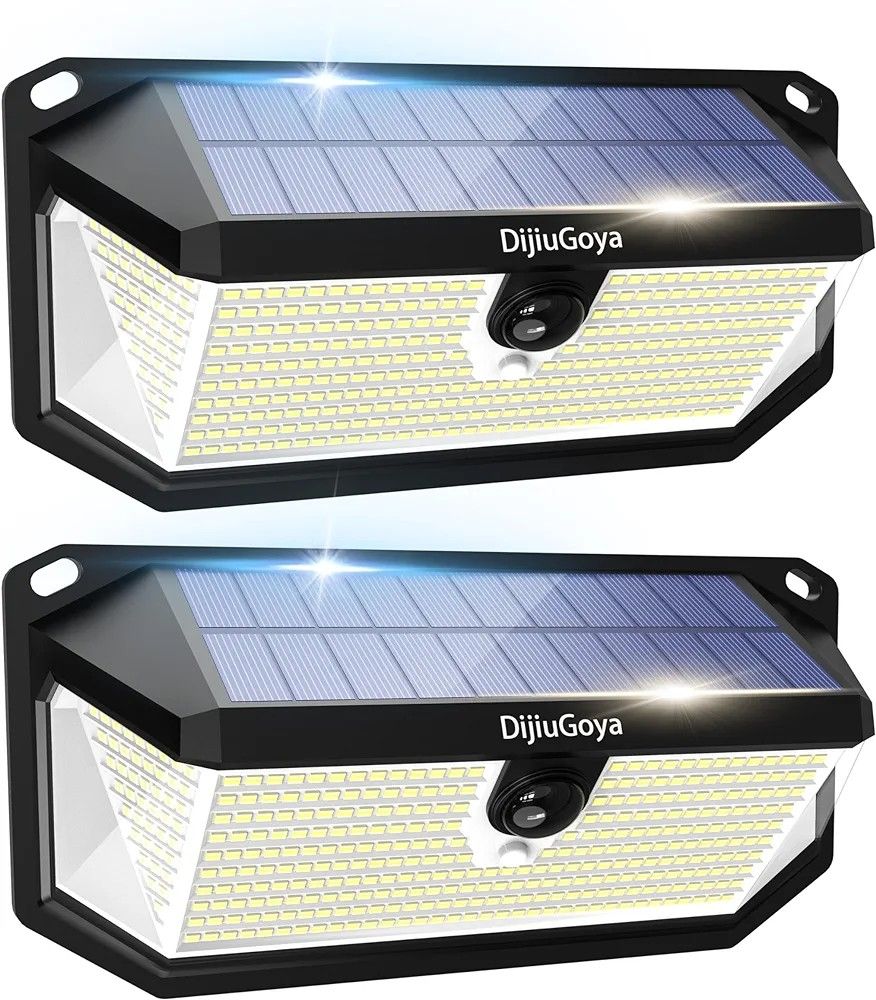ソーラーライト センサーライト 380LED 3000ルーメン 高輝度 ガーデンライト 太陽光発電 自動点灯 電気代不要 832