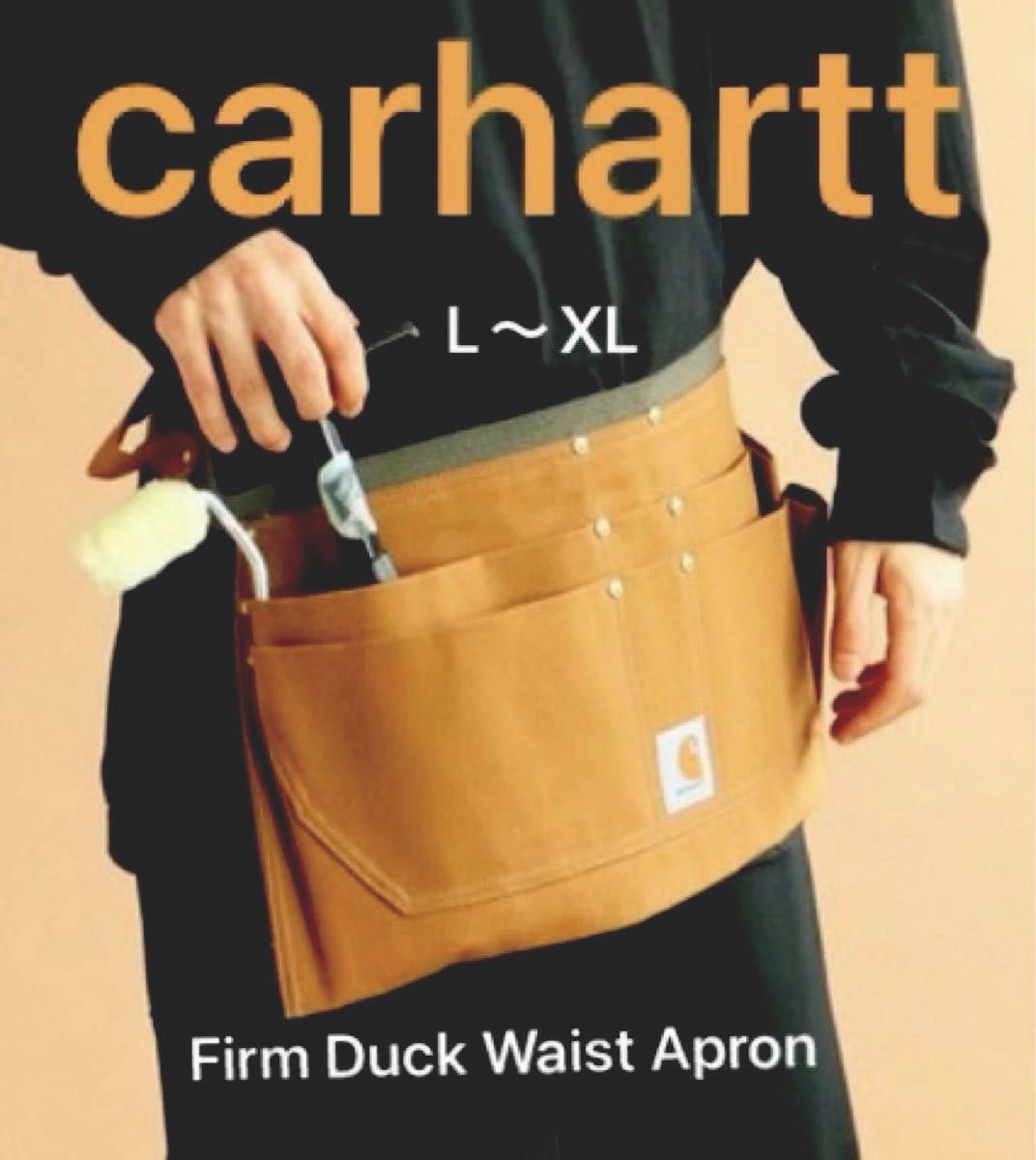 carhartt Firm Duck Waist Apron Brown カーハート ダックエプロン ブラウン エプロン L XL