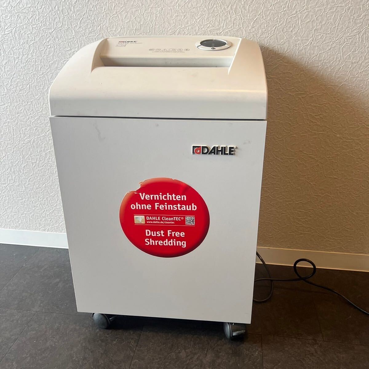 DAHLE clean Tec shredder 41222 micro Cross cut personal information business use office work supplies security Manufacturers price ¥198,000-