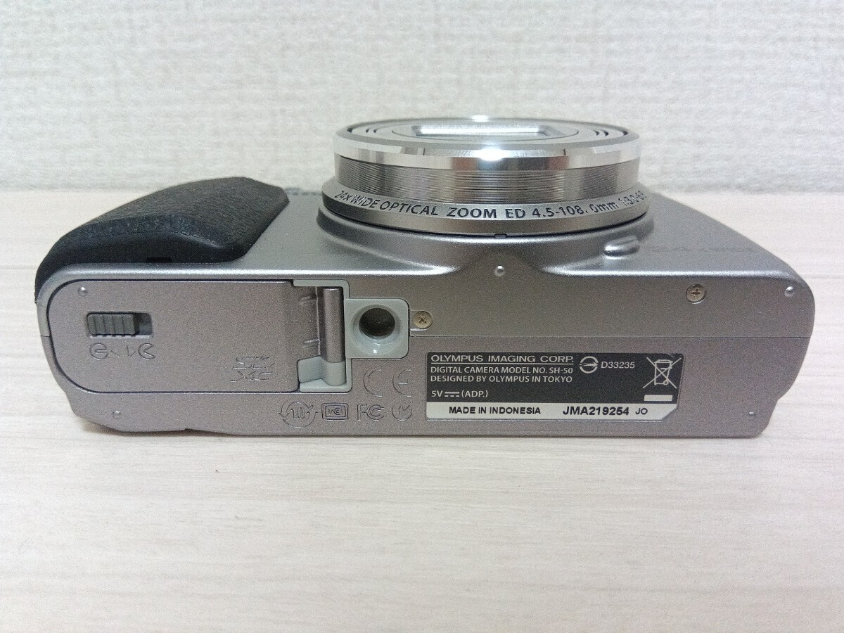 【美品】OLYMPUS STYLUS SH-50 コンパクトデジタルカメラ　オリンパス デジカメ 元箱あり_画像7
