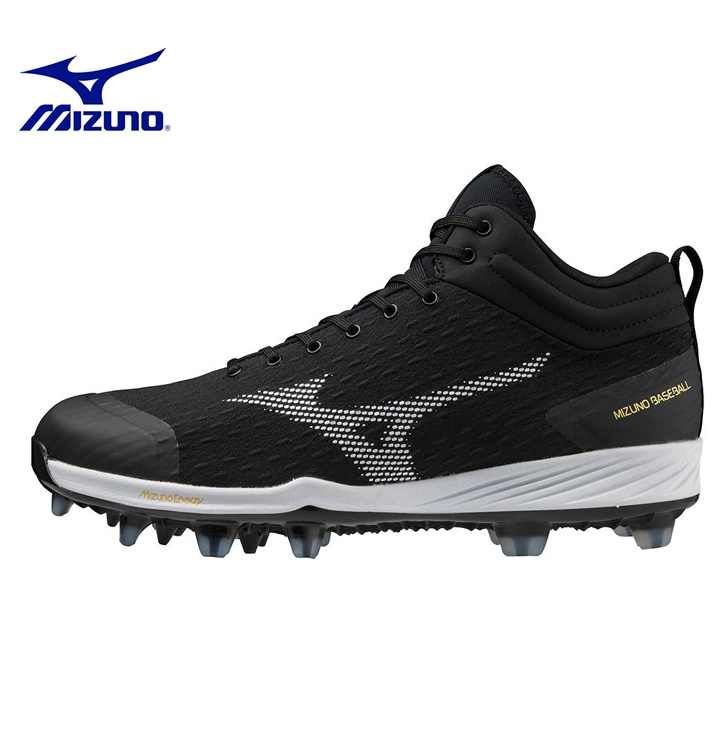 【送料無料】 Mizunoミズノ DOMINANT 4 MID TPU MENS MOLDED BASEBALL CLEAT 野球 スパイク 27cm mi3206719_画像1