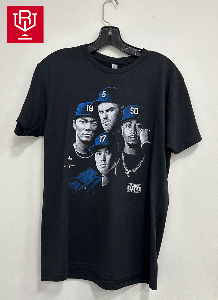 【送料無料】Roto Wear ロトウェア Dodgers All Eyez On LA T-Shirt　ドジャーズ　T-シャツ　XLサイズ roalleyezonlaxl_画像1