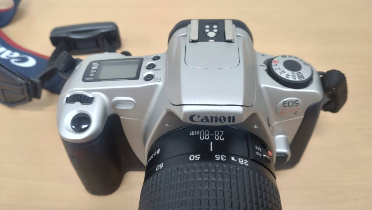 #10283 Canon キヤノン EOS KissⅢ レンズセット EF 28-80mm 1:3.5-5.6 75-300mm 1:4-5.6 USM 動作未確認 ジャンクの画像4