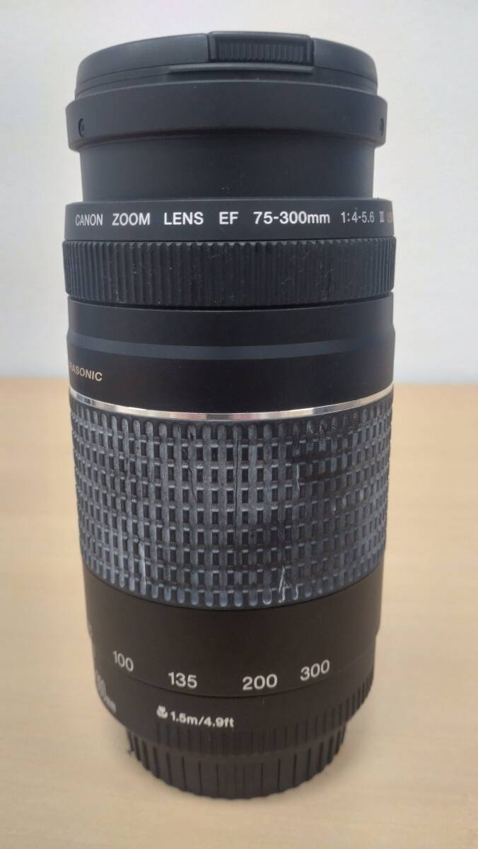 #10283 Canon キヤノン EOS KissⅢ レンズセット EF 28-80mm 1:3.5-5.6 75-300mm 1:4-5.6 USM 動作未確認 ジャンクの画像7