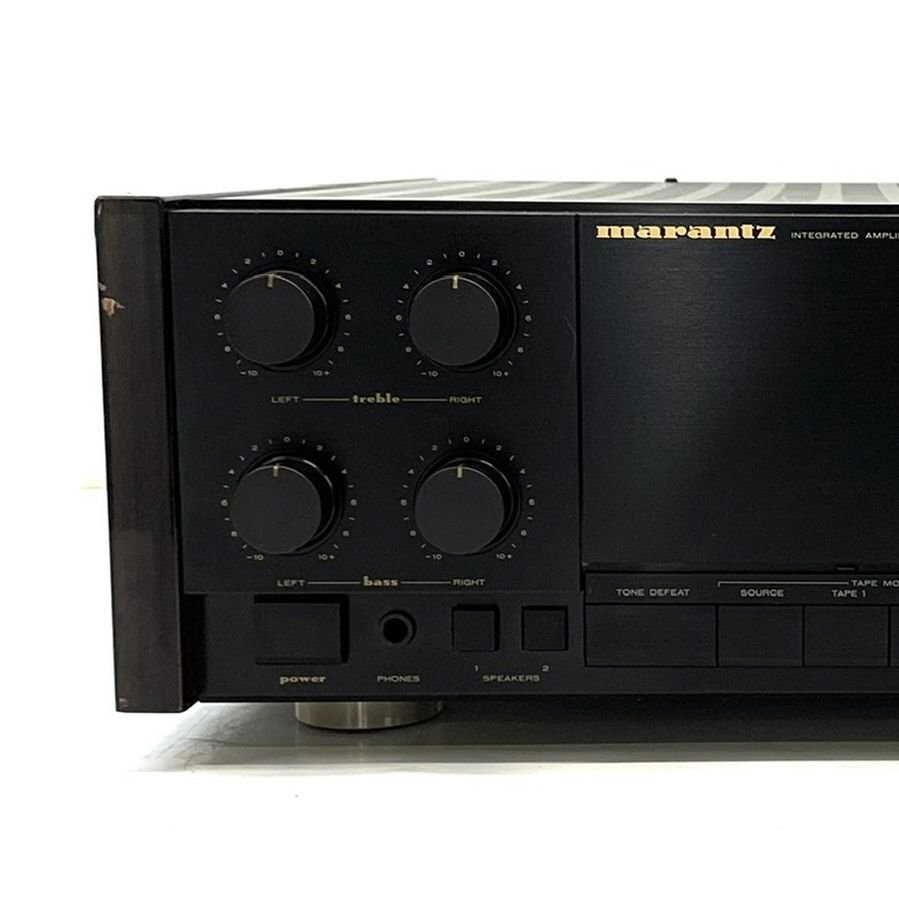 【動作品】marantz PM-84D マランツ プリメインアンプ 入出力OK 動作/状態説明あり◆動作品【福岡】_画像2