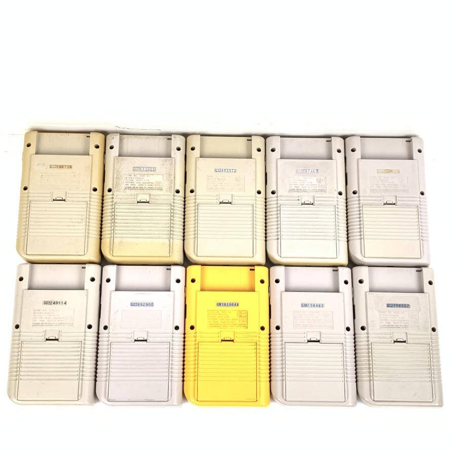 NINTENDO nintendo Game Boy корпус с дефектом продажа комплектом 10 шт. комплект * утиль [GH]