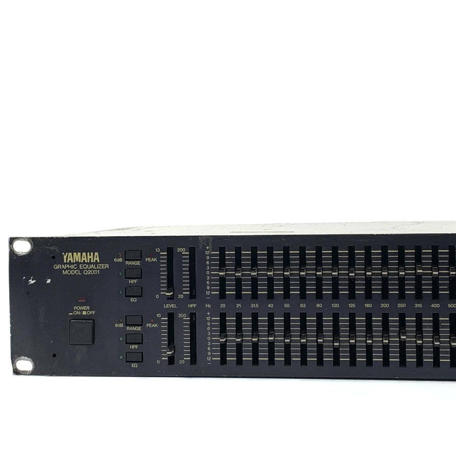 YAMAHA Q2031 Yamaha graphic equalizer [PA equipment ]* junk [TB]