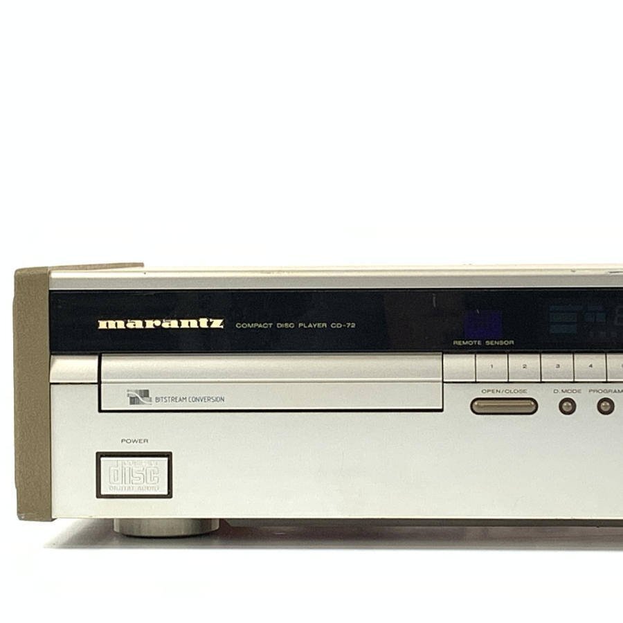 marantz Marantz CD-72F CD player * simple inspection goods 