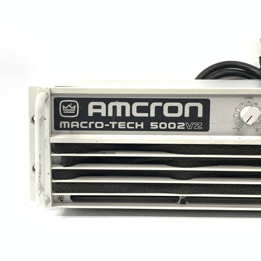 Amcronamk long Crown Crown MACRO-TECH 5002VZ PA усилитель 1865W+1865W/4Ω трещина no акционерное общество стандартный импортные товары * утиль [TB]