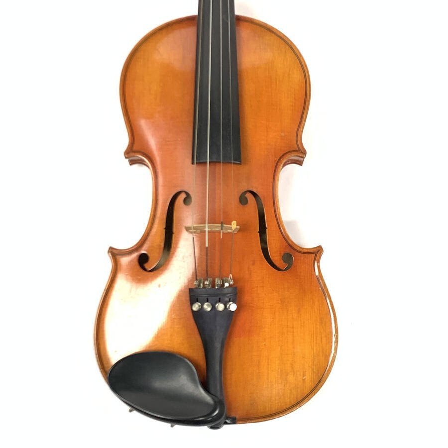 SUZUKI VIOLIN 鈴木バイオリン No.330 4/4バイオリン 1979年製 弓/ハードケース付き★ジャンク品_画像2