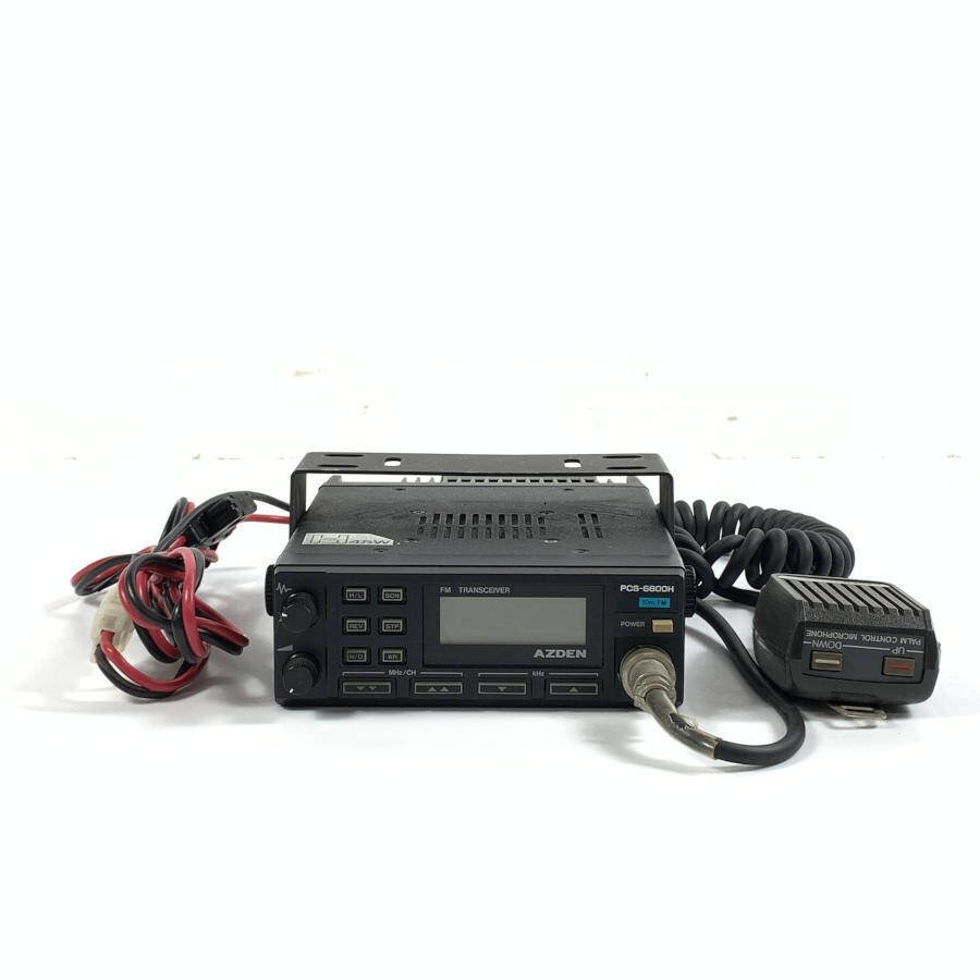 AZDENatsutenPCS-6800H 10m FM приемопередатчик шнур электропитания / Mike / Mobil держатель имеется * рабочий товар 