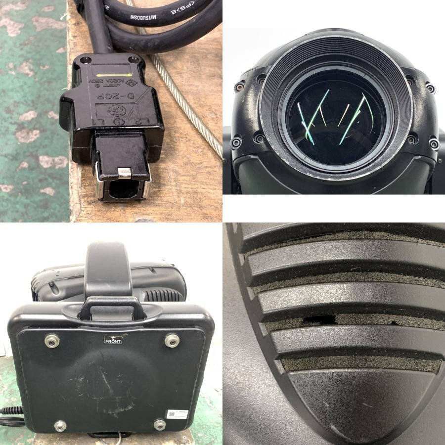 [ Kanto only shipping possible ]Vari-Lite VL3000SPOT moving light bracket x2/ wire / hard case attaching gross weight :90.20kg* operation not yet verification goods [TB]