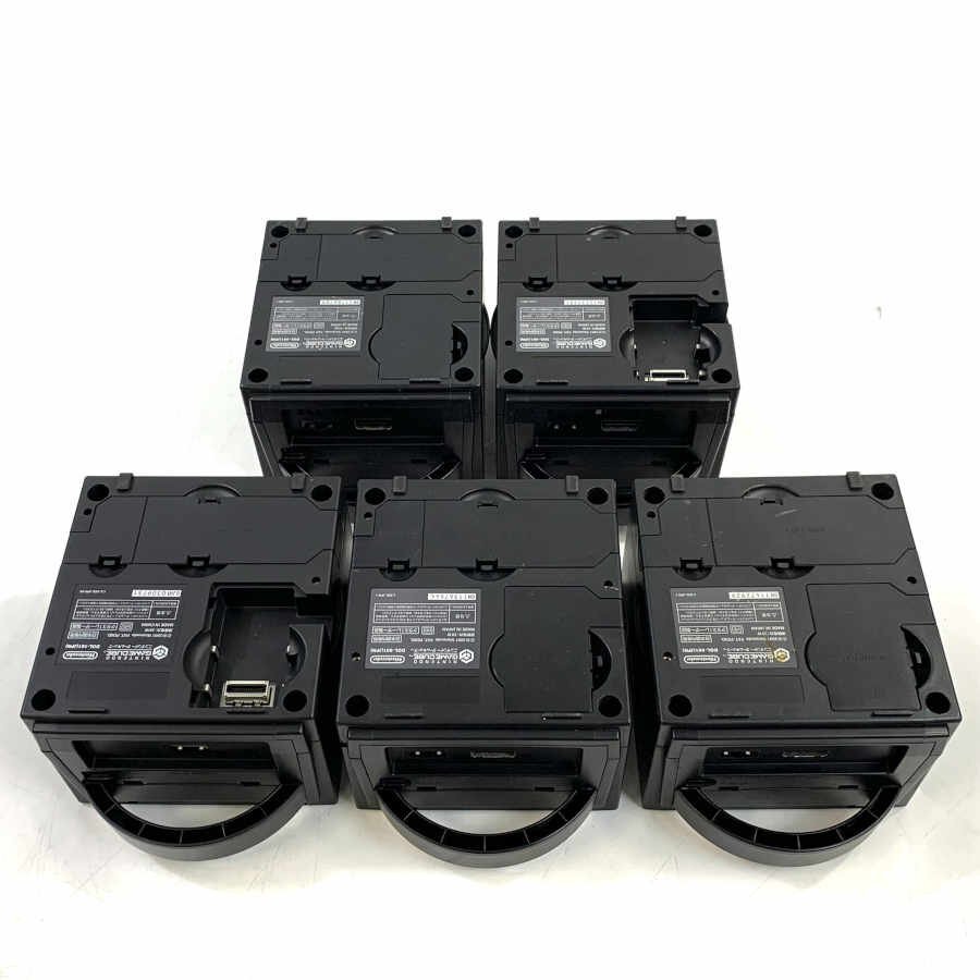 [10 pcs / set sale ]NINTENDO nintendo GAMECUBE Game Cube black * operation not yet verification goods [ Fukuoka ]