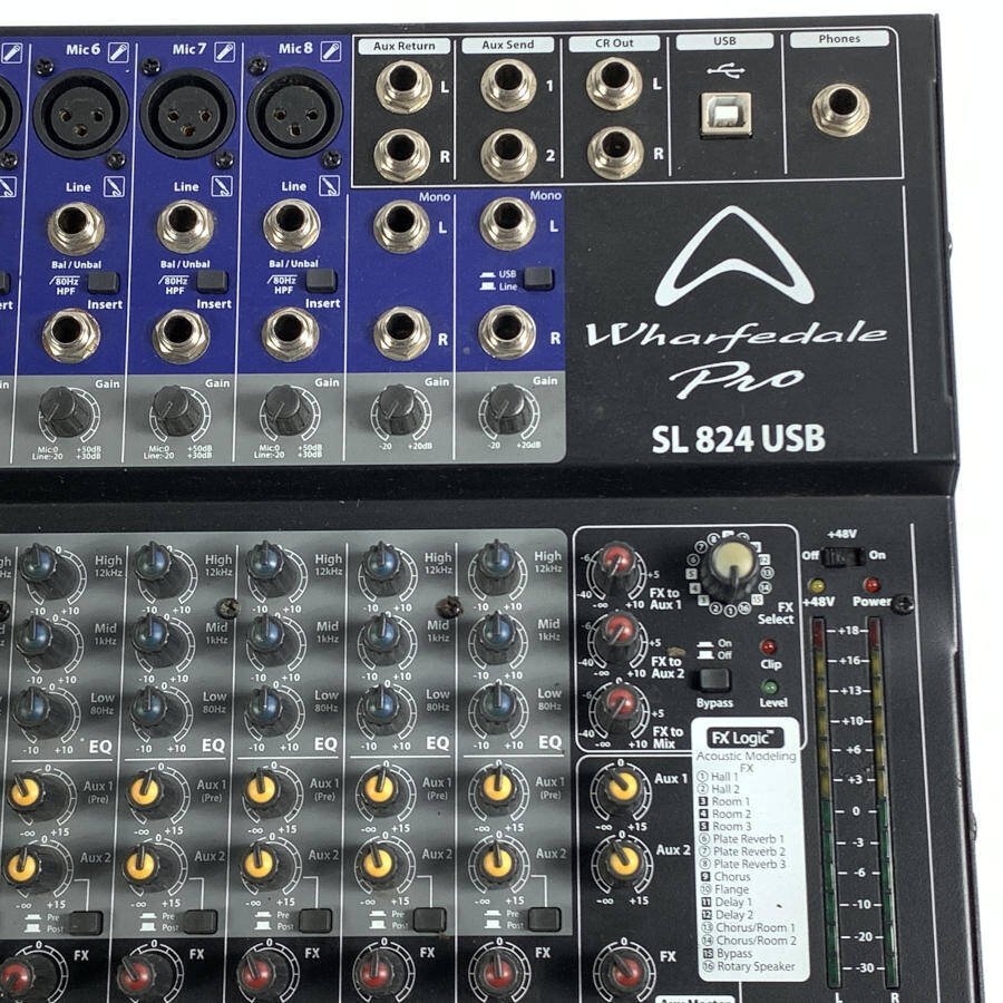 WHARFEDALE PRO ワーフェデールプロ SL 824 USB ミキサー★簡易検査品_画像3