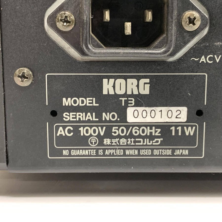 KORG Korg T3 synthesizer * simple inspection goods 