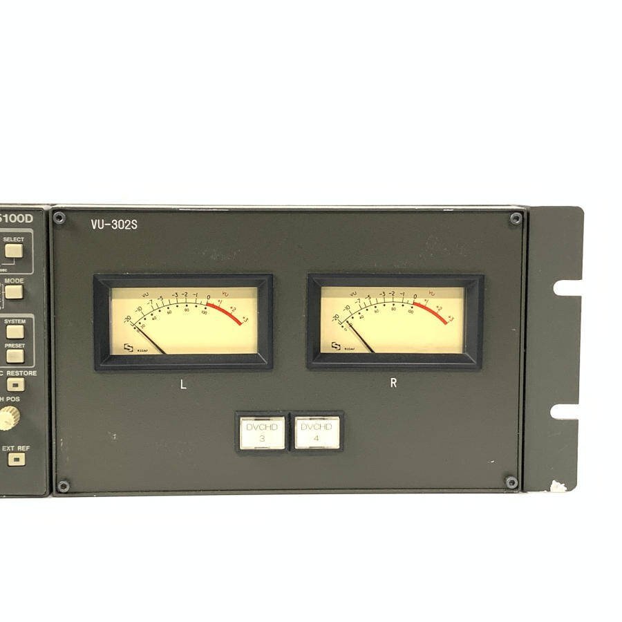 LEADER Leader LV5100D волна форма монитор / производитель неизвестен VU-302S VU измерительный прибор. комплект * простой инспекция товар [TB]
