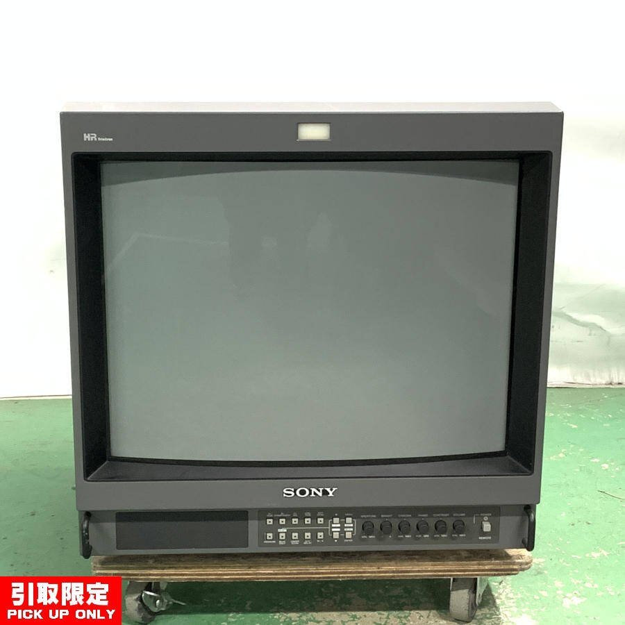 【引取限定 発送不可】SONY ソニー トリニトロン PVM-20M4J カラービデオモニター 20型 業務用 [約450xx460x520mm/約32kg]●動作品_画像1