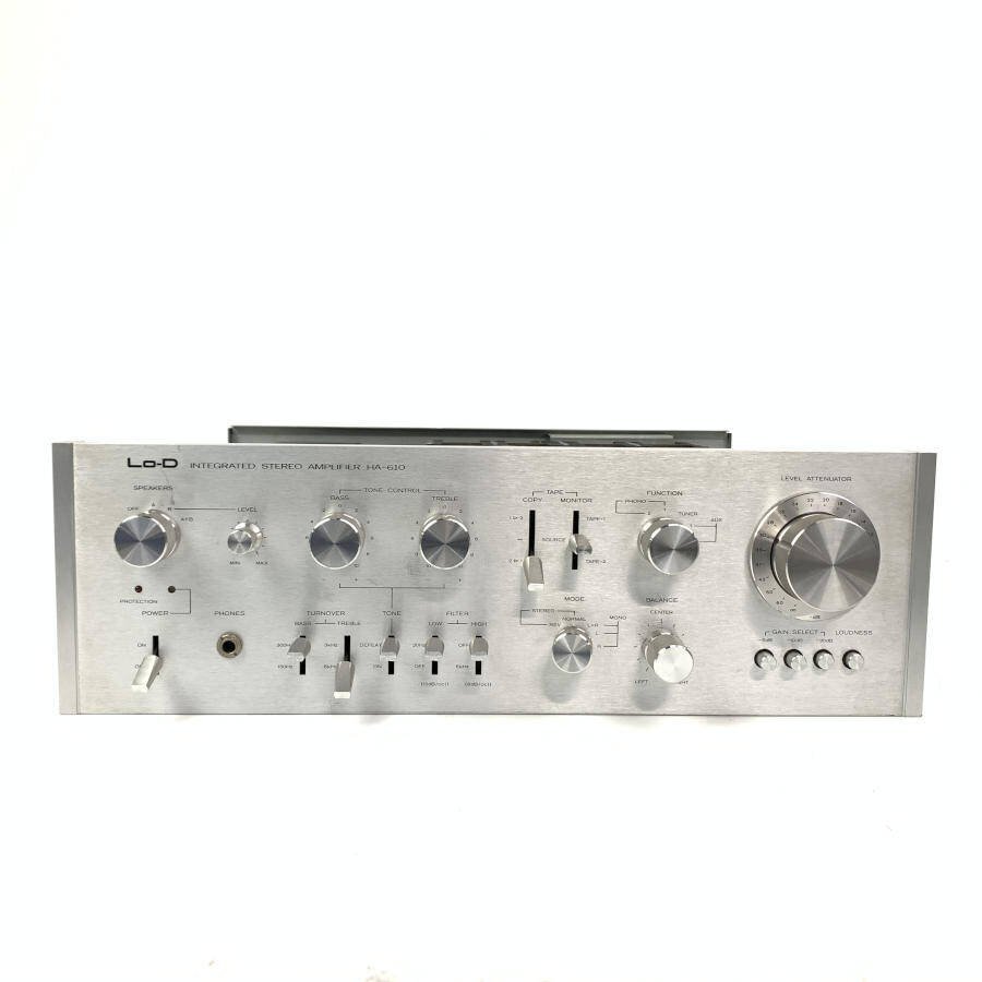 Lo-D low tiHA-610 pre-main amplifier * simple inspection goods 