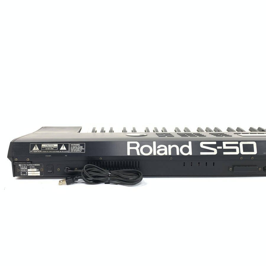 Roland ローランド S-50 サンプリングキーボード★簡易検査品_画像6