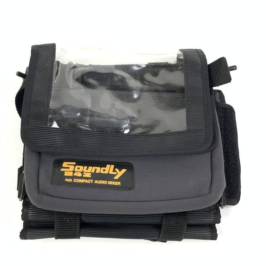  compact audio mixer for bag storage Soundy 342 * present condition goods [TB]